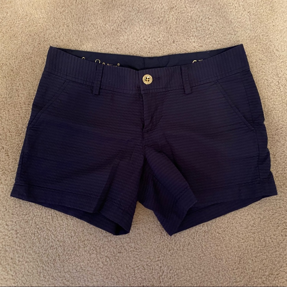 Lilly Pulitzer Navy Callahan Short NWOT 6